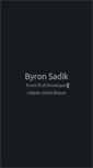 Mobile Screenshot of byronsadik.com